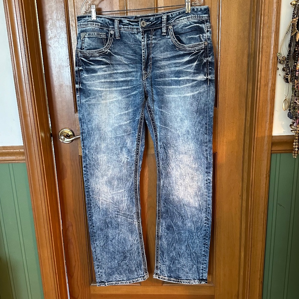 SALVAGE Mayhem Straight, Regular Straight - 34R